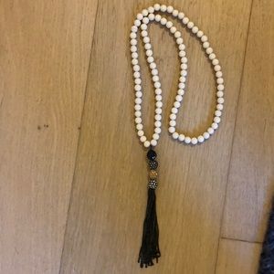 Stella & dot tassel necklace